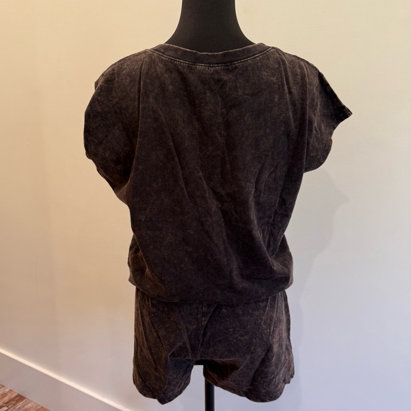 NWOT Zenana Premium 100% Cotton Washed Sleeveless Top & Shorts Set | Small - Picture 4 of 6